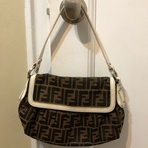 Fendi | Bags | Fendi Borsa Chef Piccola Zucca Shoulder Bag 8br353 | Poshmark